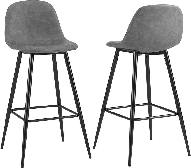 Bruno Bar Stool Set Gray Value City Furniture