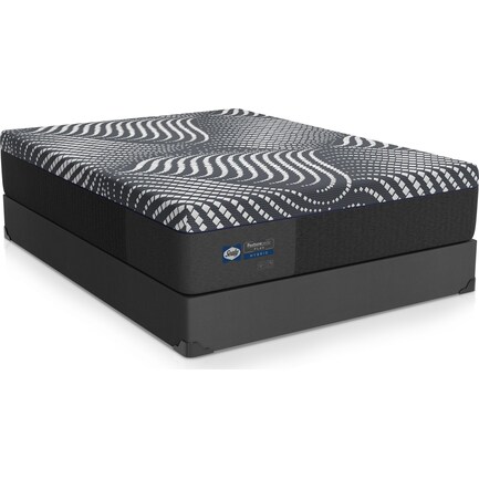 Sealy® High Point Firm Full Mattress and Low-Profile Foundation Set