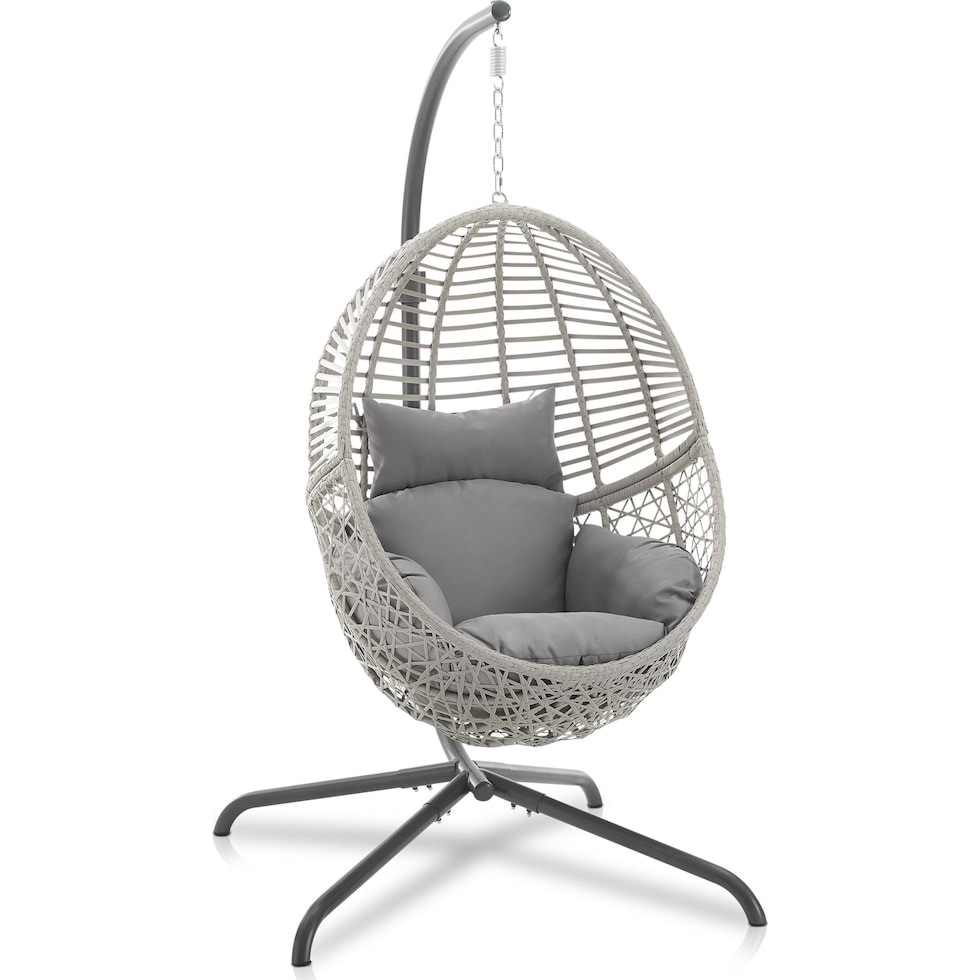 gray outdoor chair   