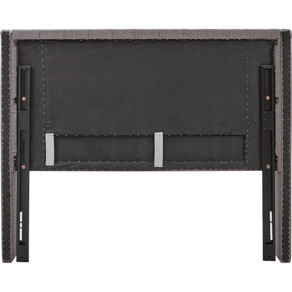 gray queen headboard   