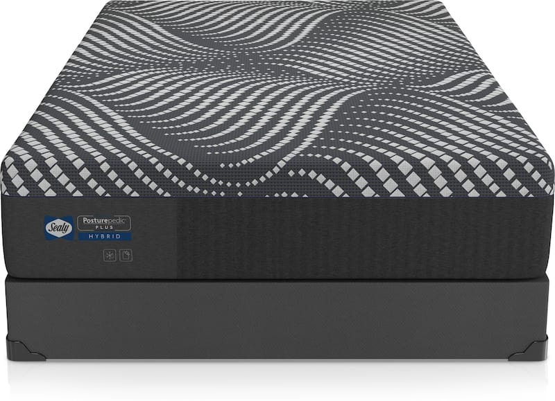 Sealy® High Point Firm Queen Mattress and LowProfile Foundation Set