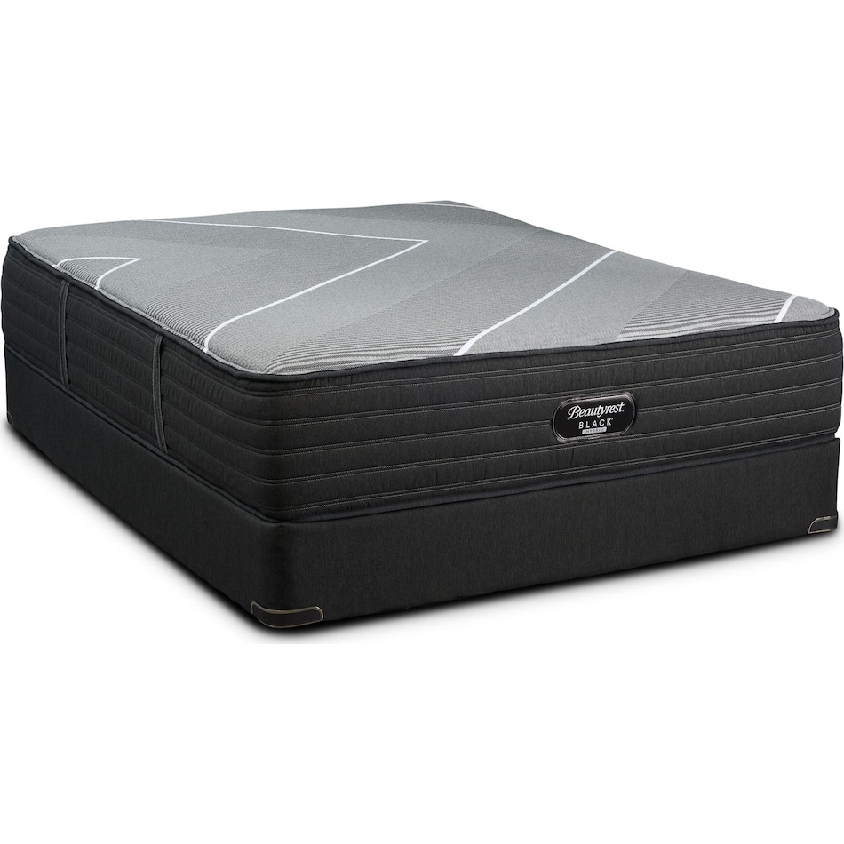 BRB XClass Medium Queen Mattress and LowProfile Split Foundation