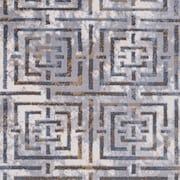 Davide 5' x 8' Area Rug - Blue/Gray