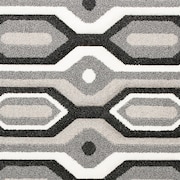 Deji 5' x 8' Area Rug -  Gray/Black