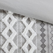 Amari Full/Queen Comforter Set - Gray