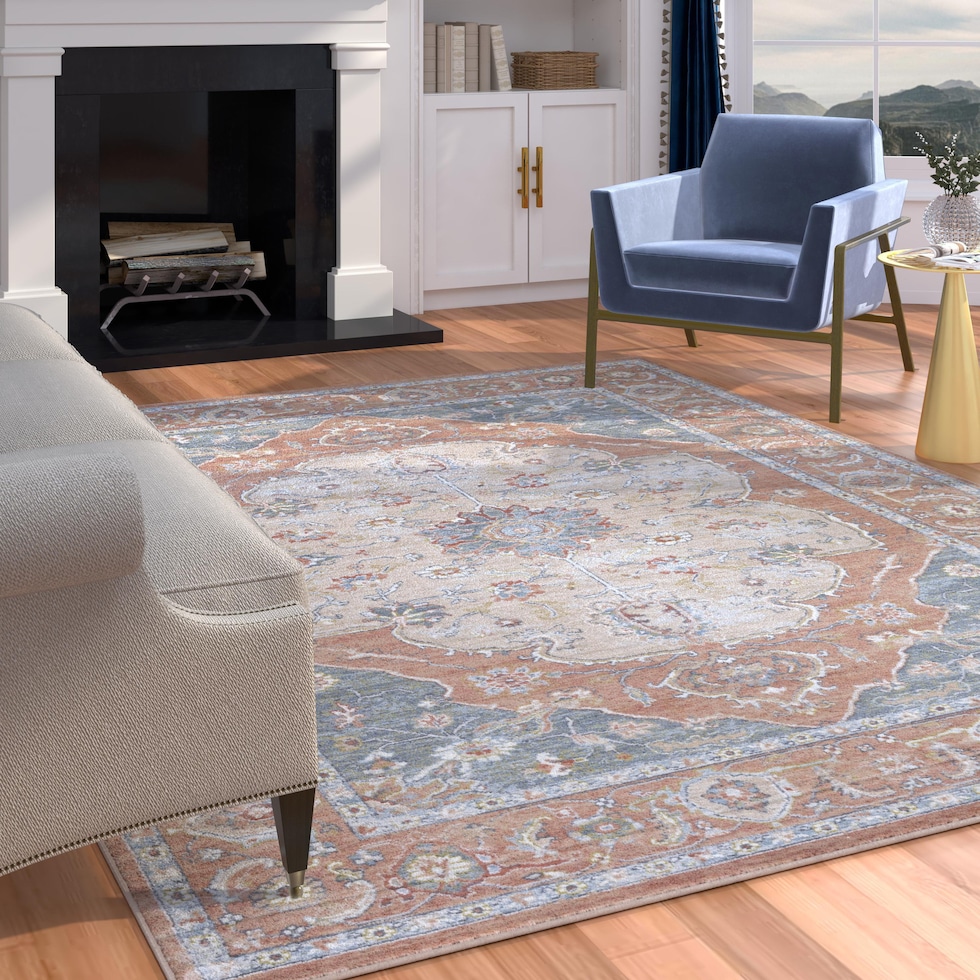 gray tan rug   