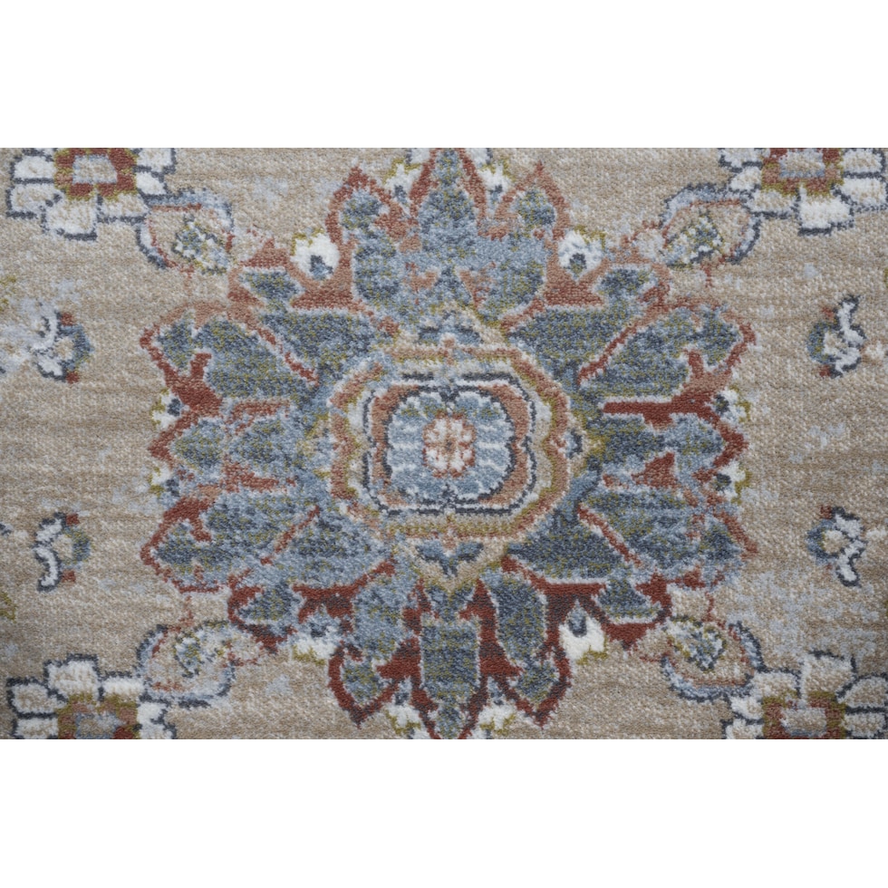 gray tan rug   