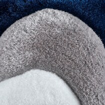 gray white blue swatch  