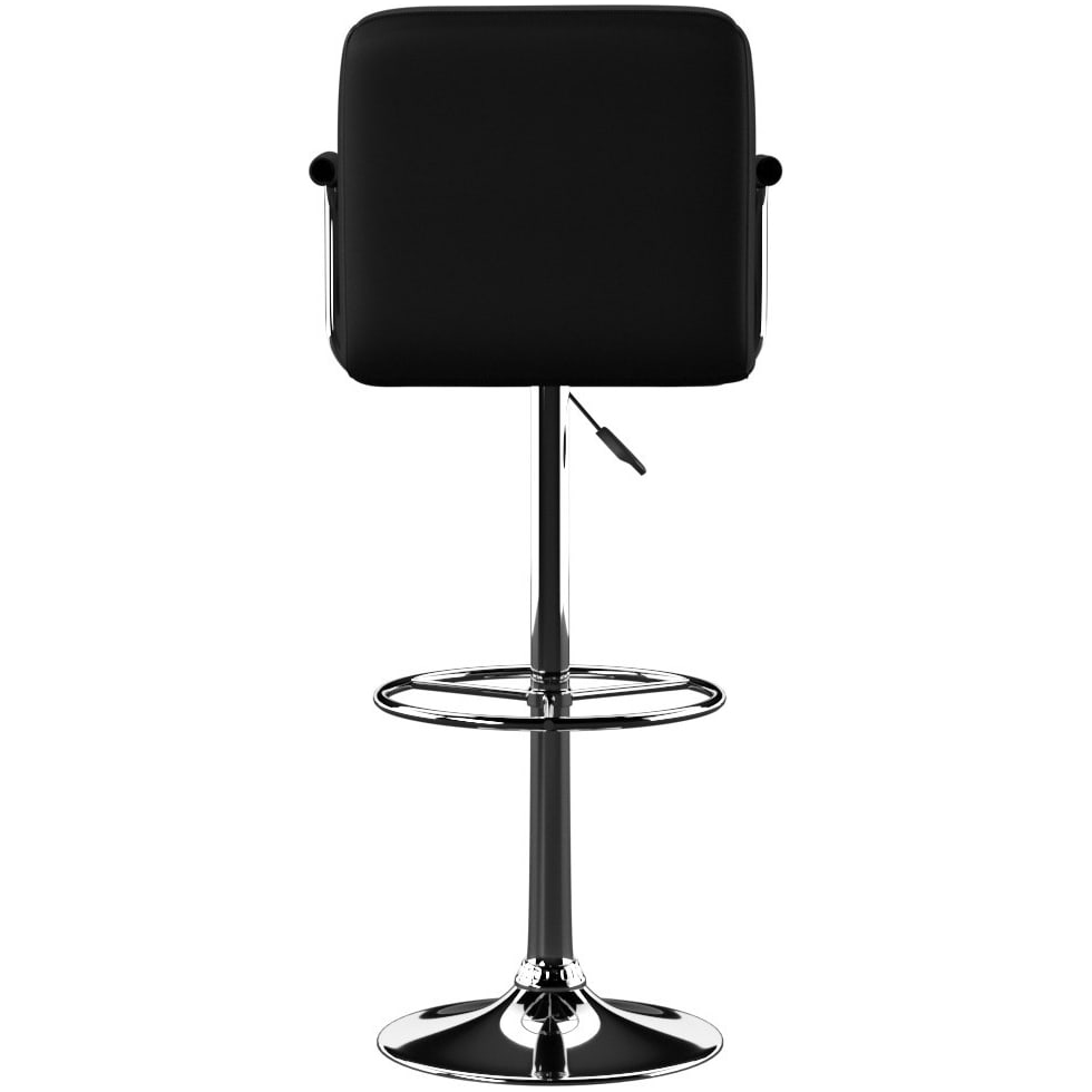 graydon black bar stool   