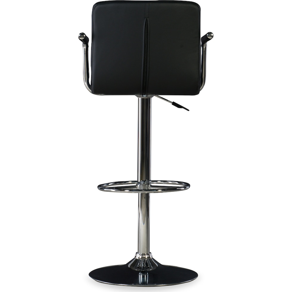 graydon black bar stool   