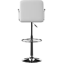 graydon white bar stool   