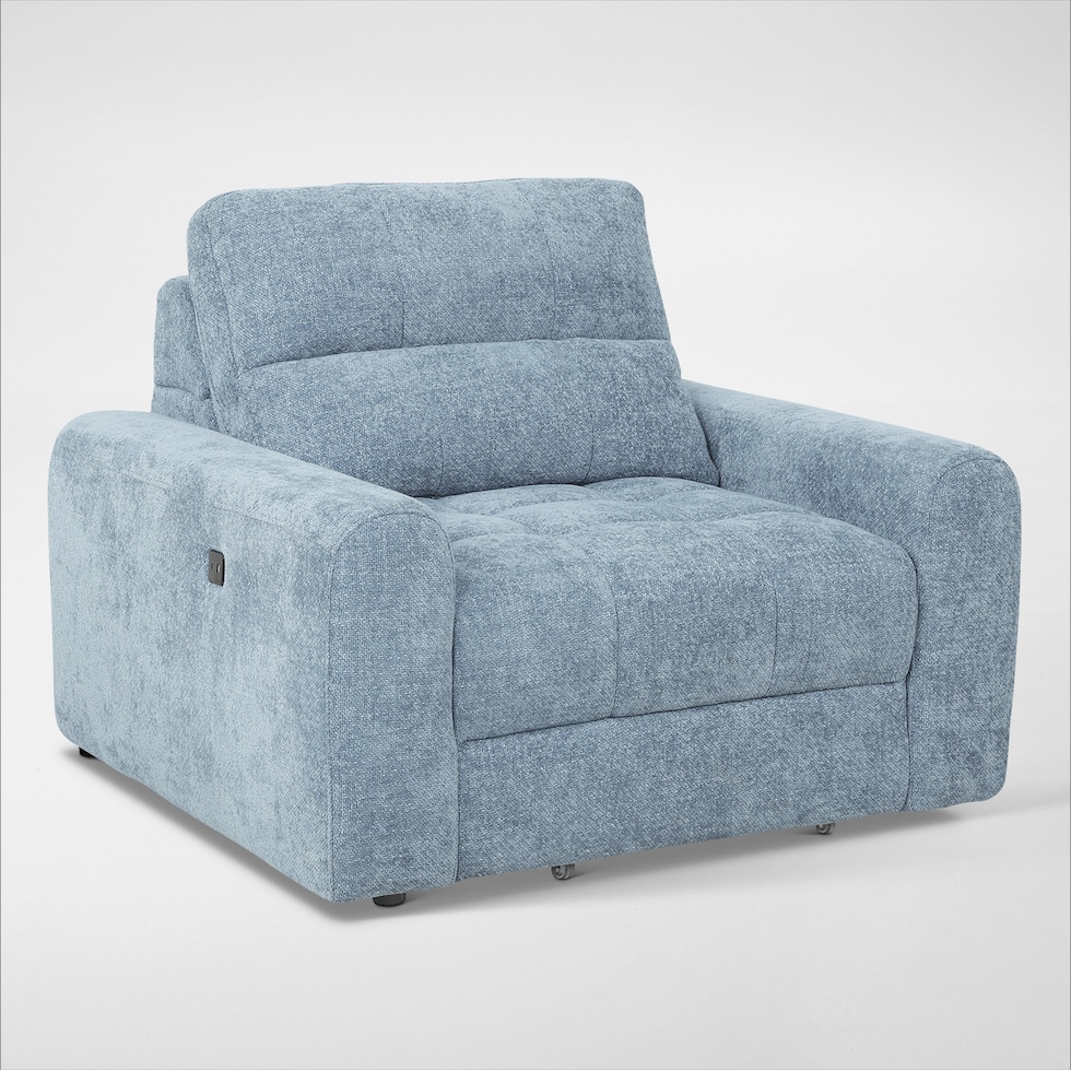grayson blue chair   