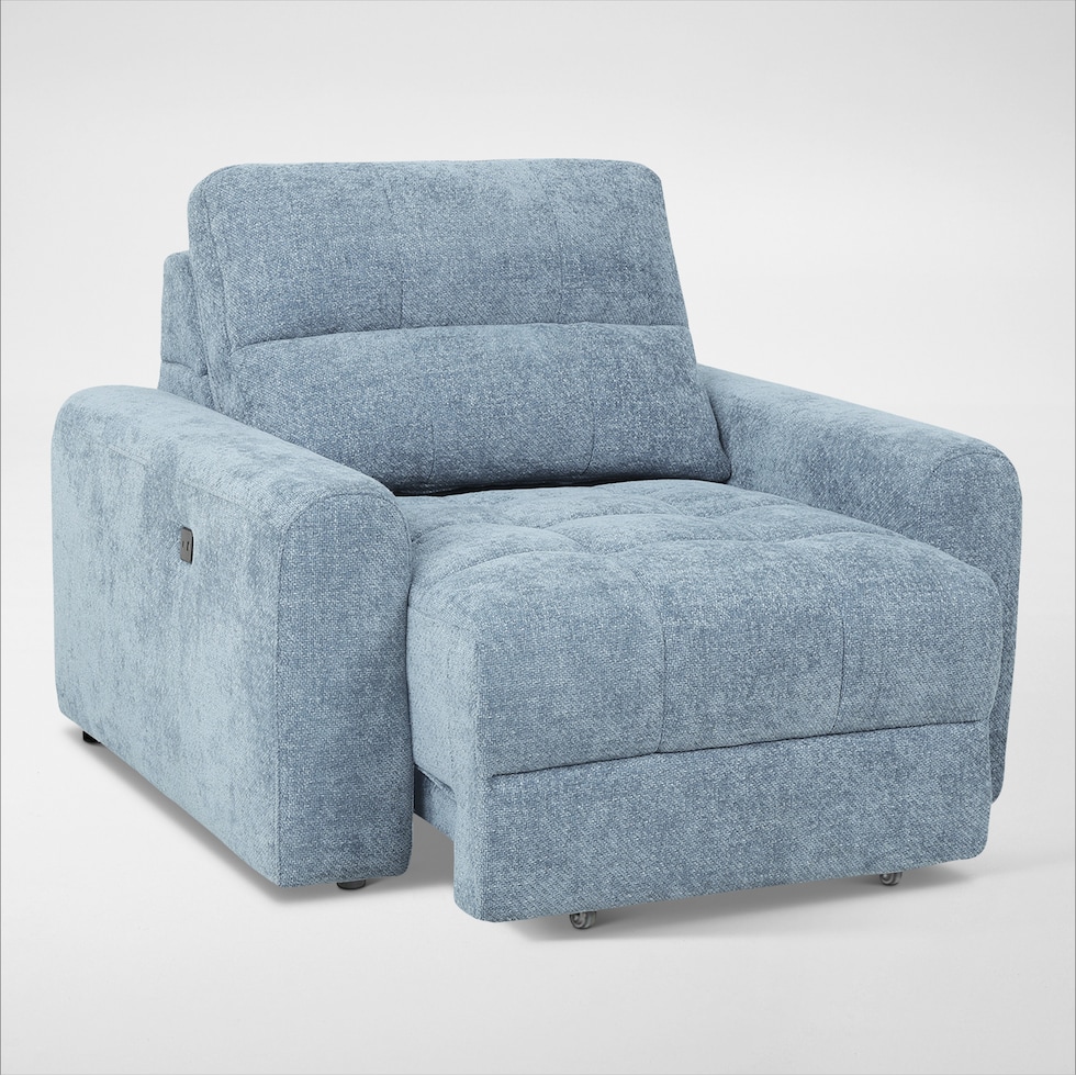 grayson blue chair   