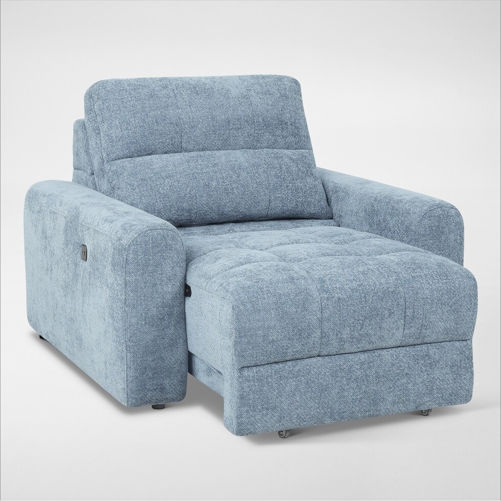 grayson blue chair   