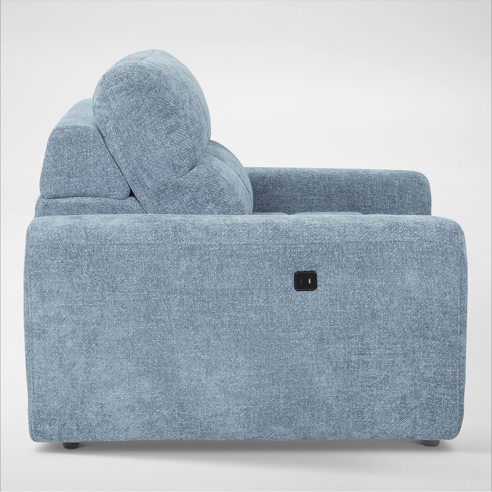 grayson blue chair   