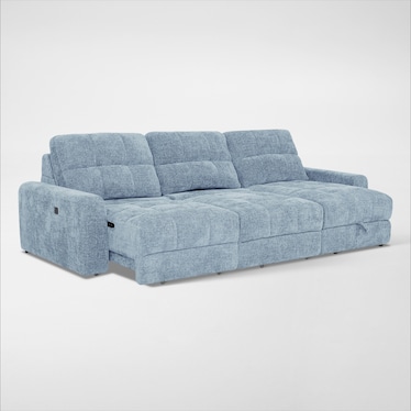 Grayson 3-Piece Power Extendable Sofa with Chaise