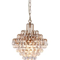 grayson gold chandelier   