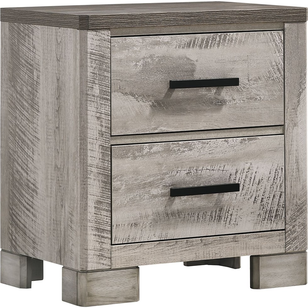 grayson gray nightstand   