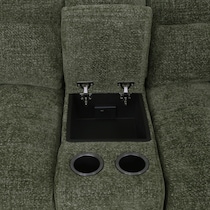 grayson green sectional   