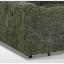 grayson green sectional   