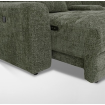 grayson green sectional   