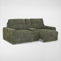 grayson green sofa   