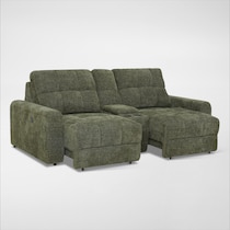 grayson green sofa   