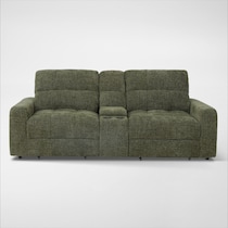 grayson green sofa   