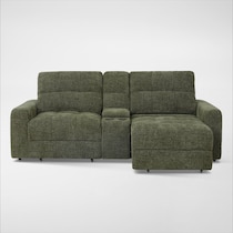 grayson green sofa   
