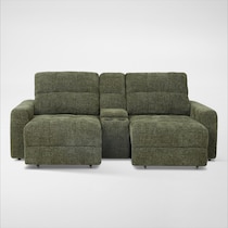 grayson green sofa   