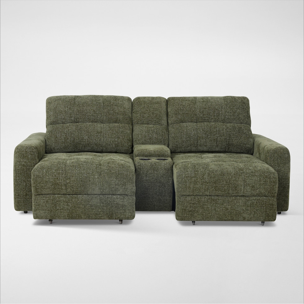 grayson green sofa   