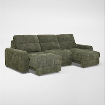 grayson green sofa   