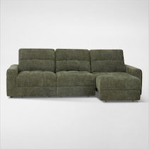 grayson green sofa   