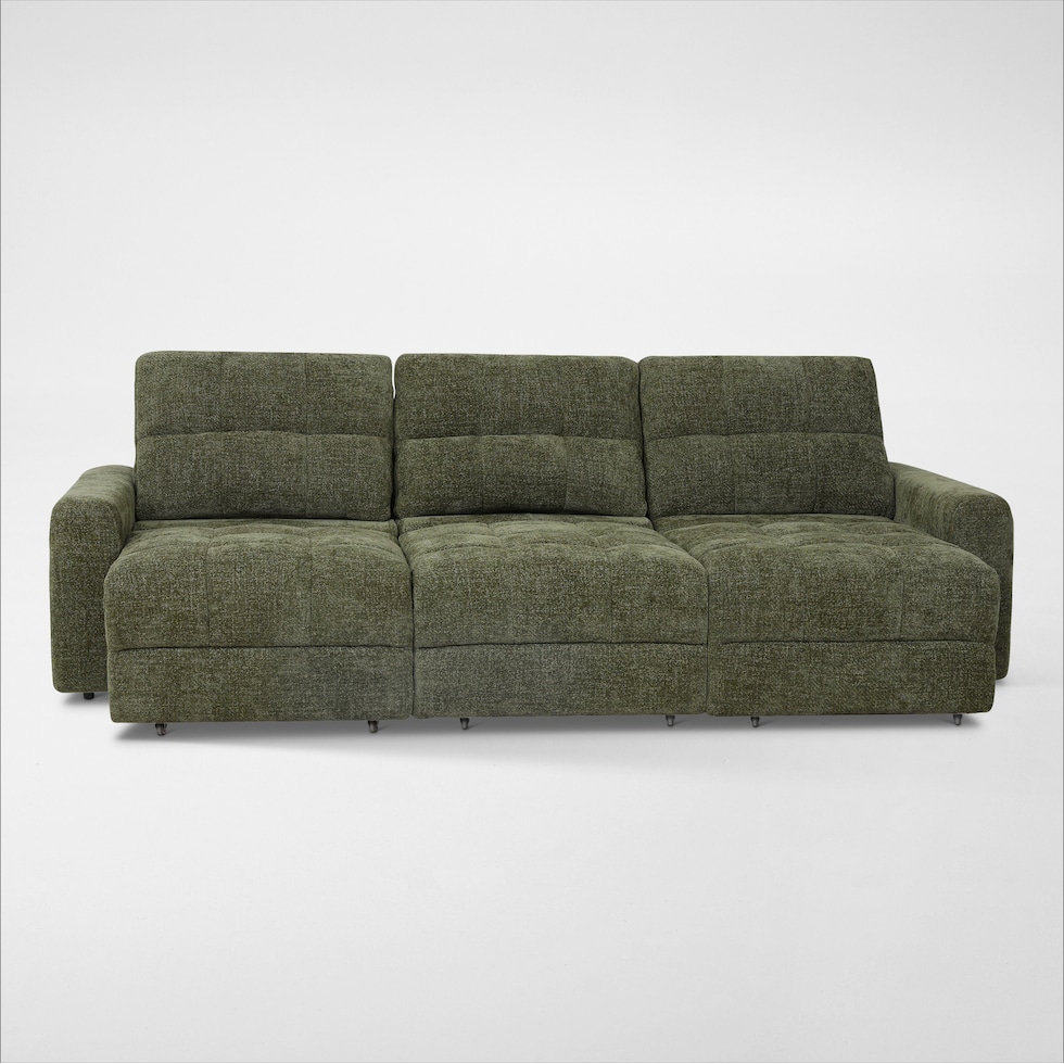 grayson green sofa   