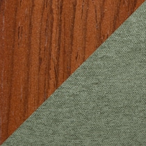 green light walnut swatch  