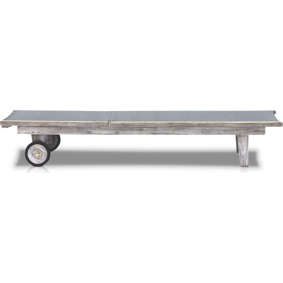 grenada gray outdoor chaise   