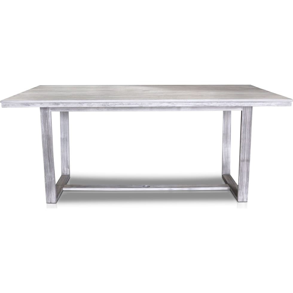 grenada gray outdoor dining table   