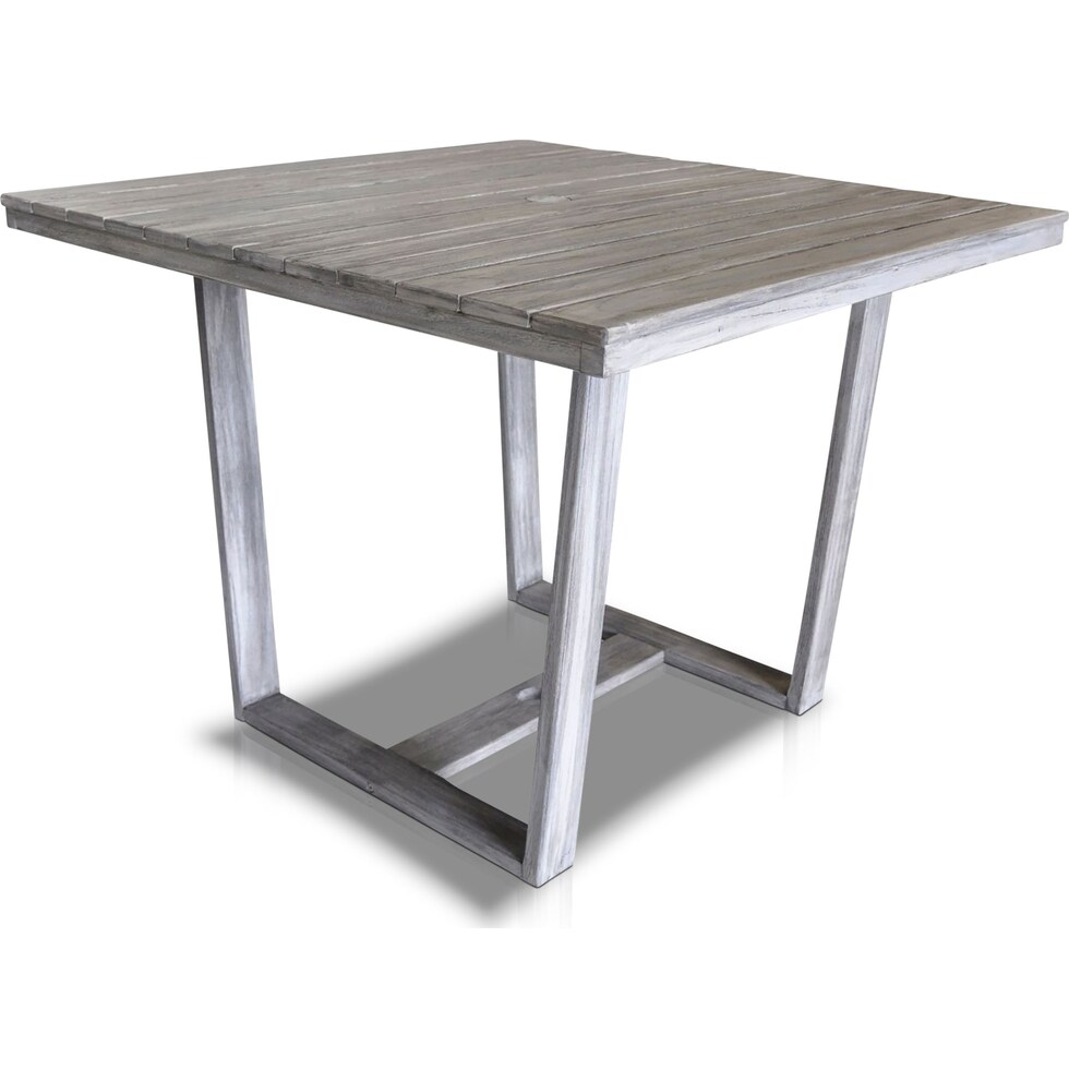 grenada gray outdoor dining table   