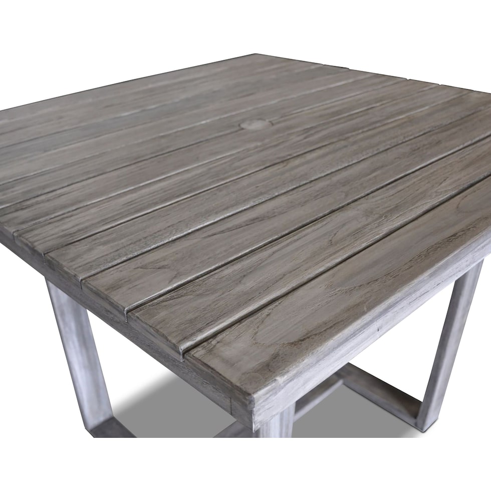 grenada gray outdoor dining table   