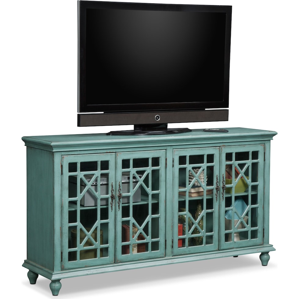 grenoble blue credenza   