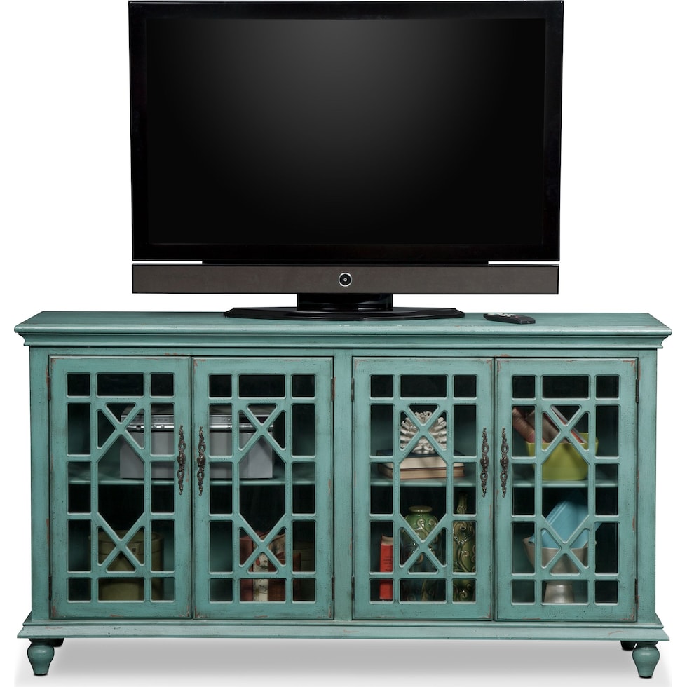 grenoble blue credenza   