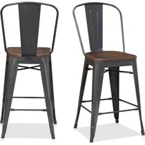 gresham metal bar stool   