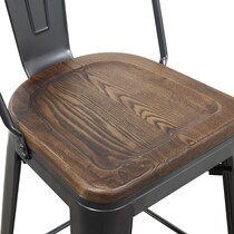 gresham metal bar stool   