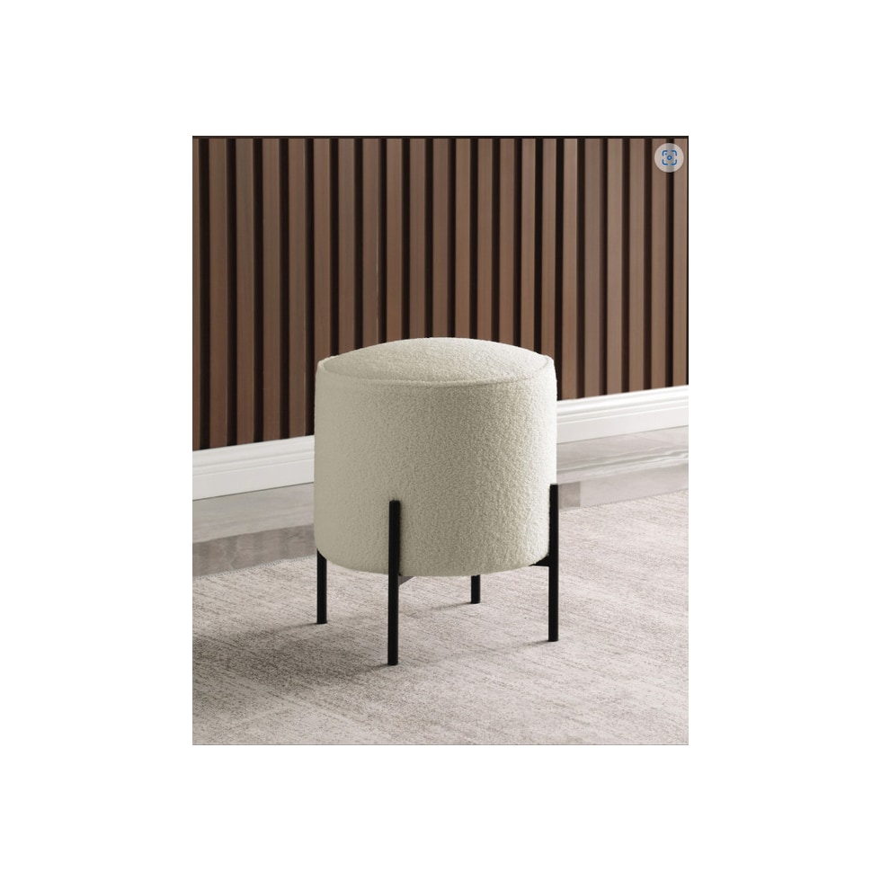 gretchen neutral ottoman   