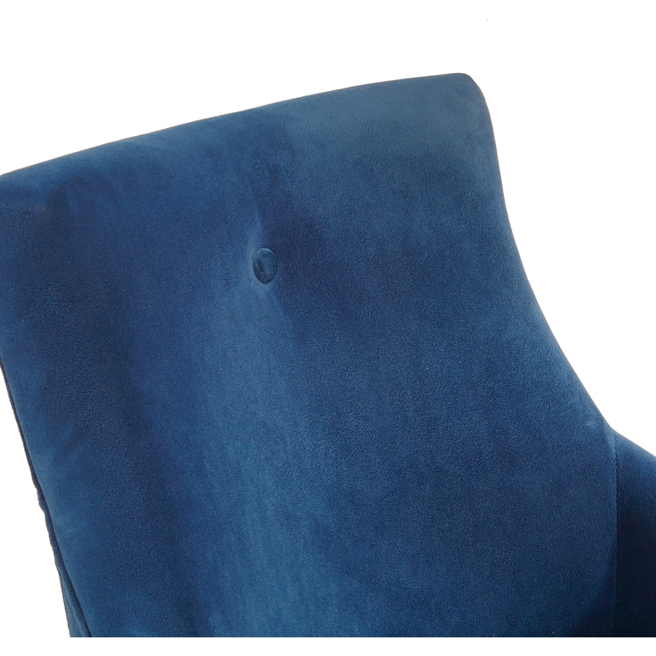 gretel blue desk chair   