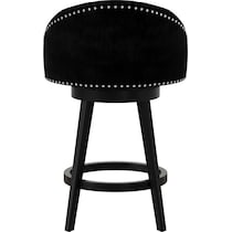 gretle black counter height stool   