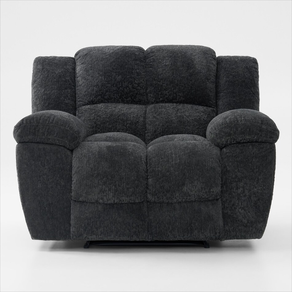 Griffin Manual Reclining Sofa, Loveseat with Console and Recliner Set
