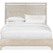 gristmill bedroom white queen bed   