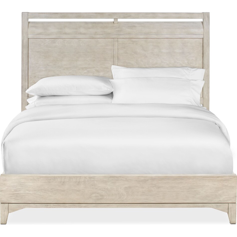gristmill bedroom white queen bed   