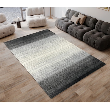 Grover 8' x 10' Area Rug - Black